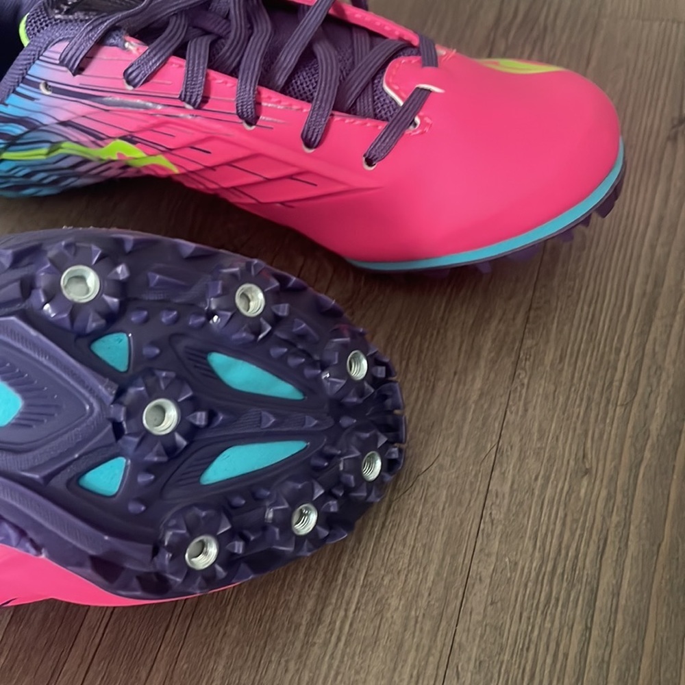 Women’s Track & Field Shoes Saucony Spitfire 5 NEW - Picture 7 of 10